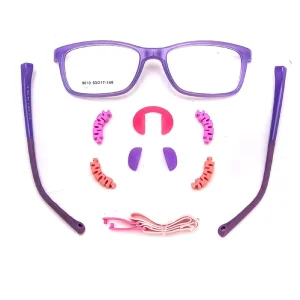 Soft Silicone Children’s Optical Eyeglass Frames Custom Logo