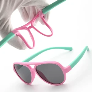 Soft TPE Kids Sunglasses UV400 Polarized