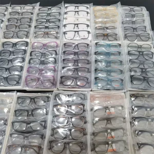 Solid Classic Full-Rim Acetate Metal Handmade Unisex Adult Eyeglass Frames