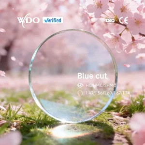 Source Factory 1.56 UV420 Superhydrophobic Coating Resin Blue Blocking Two-Piece 75mm Diameter Single Vision Optical Lens