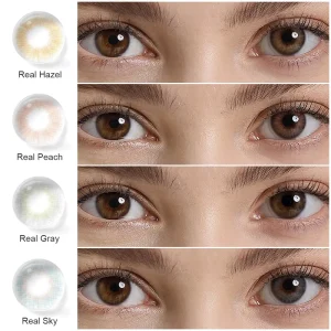 Spanish Soft 40% Water Yearly Natural Cosmetic Contact Lenses