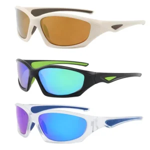 Sports Glasses Polarized Driving Cycling Glasses Men UV400 Night Vision Glasses Outdoor Colorblind Sports Sunglasses