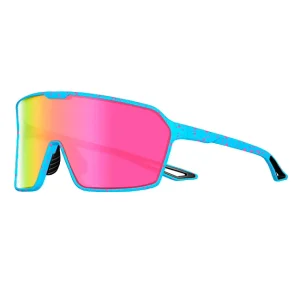 Sports Sunglasses Mirror Polarized Lenses Cycling Glasses UV400 Protection Pickleball Google OEM Safety Eyewear Custom