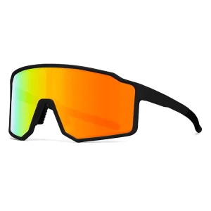 Sports Sunglasses UV400 Cycling Riding Glasses Polarized Mirror Lenses Running Fishing Safety Eyewear
