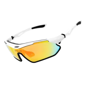 Sports Sunglasses UV400 Polarized Anti-Fog Lens for Cycling Fishing and Running