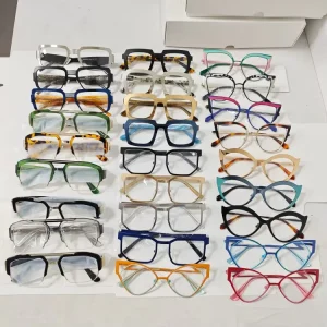 Spring Hinge & Metal Optical Frames & Stock Clearance Mixed Trendy Durable & Lightweight Stylish Daily Wear Eyeglasses Frames
