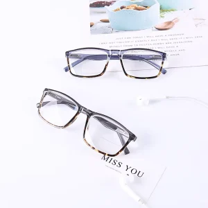 Spring-Hinge Ultra-Lightweight Flexible PC-Frame Retro Unisex Reading Glasses