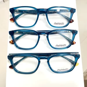 Square Acetate Full-Rim Optical Eyeglass Frames with Solid, Striped, or Floral Patterns