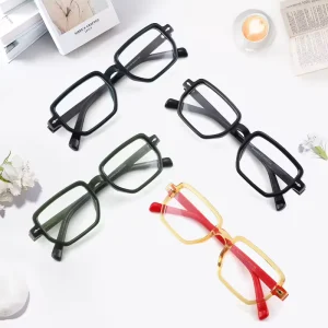 Square Acetate Optical Frames for Men Handmade