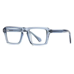 Square Diamond Anti Blue Light Gaming Optical Eyeglass Frames for Men and Women
