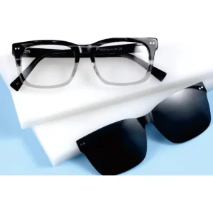 Square Full-Rim Sunglasses UV400 Protection Anti-Glare Lightweight Durable Unisex TAC Lens Glasses Case