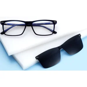 Square Full-Rim Unisex Sunglasses UV400 TAC Lens Anti-Glare