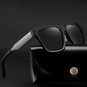 Square Polarized Anti-UV Sunglasses for Men and Women, Driving
