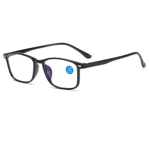 Square Presbyopic Glasses for Elderly Blue Light Blocking Reading Glasses