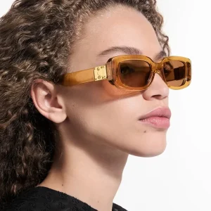 Square Sunglasses Simple New Model Retro Casual High End Slimming Sun Protection PC Frame UV400 Full Rim Outdoor Unisex