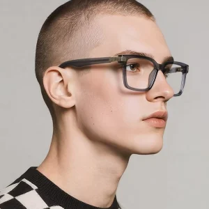 Square TR90 Optical Eyewear Frames Blue-Blocking Prescription Reading Glasses