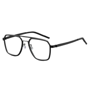 Square Titanium Optical Eyewear Frame