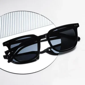 Square Tr90 Frame Sun Shades Glasses Acetate Tac Polarized Men’s Streetwear Women Sunglasses Designer Luxury
