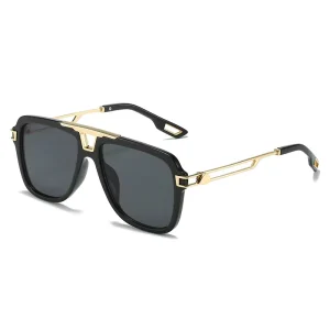 Square UV400 Outdoor Sunglasses with Optical Lenses for Men and Women