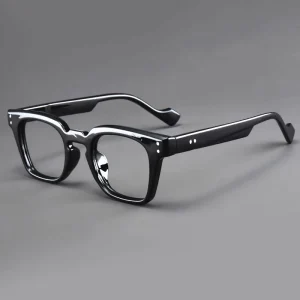 Square Vintage Oversized Thick Optical Eyeglass Frames for Men and Women