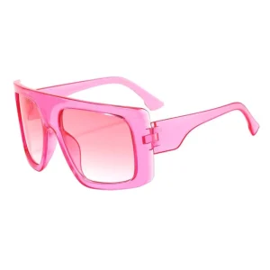 Square Women Sunglasses Trendy Sun Glasses Fashion Retro Classic Vintage Popular Plastic Shades Sunglasses