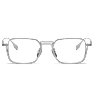 Squared Titanium Optical Eyeglass Frames for Men