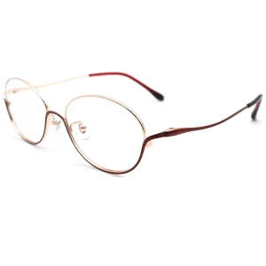 Stainless Steel Eyeglasses Frames Fashion Custom Metal Glasses Frames for Women