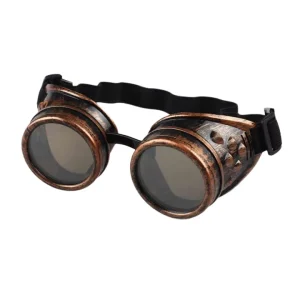 Steampunk Round Goggles Gafas Fashion Sunglasses Men Trendy Shades UV400 Sunglasses