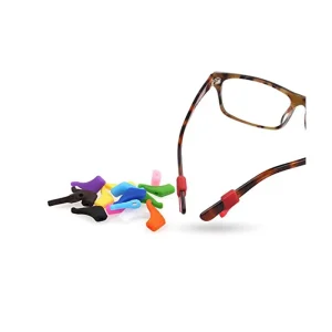 Stock Near sighted Silicone Glasses Anti slip Sleeve Earmuff Sports Eyewear Ear Hooks Fixed Glasses Accessories