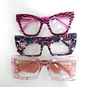 Stock Thick-Plate Mixed Optical Eyeglass Frames