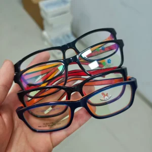 Students TR90 Optical Frames Silicon Detachable Temples Mixed Stock Clearance Optical Frames for Boys and Girls Eyeglasses Frame