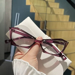 Style Special Shape Irregularity Transparent Optical Prescription Eye Glasses Men Women Eyewear for Ladies With Myopia Glasses