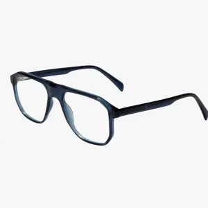 Stylish Anti Blue Light Glasses Frames Eyeglasses Metal for Men Square Acetate Eyeglasses Frames