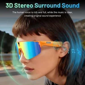 Stylish Elegant Eyewear Supports Multi language Translation Calling Recording Music Playback Smart Glasses