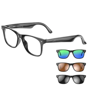 Stylish Multifunctional Ai Smart Eyewear Built in Multilingual Instant Translation Hands Free Calling for Daily Outdoor Use