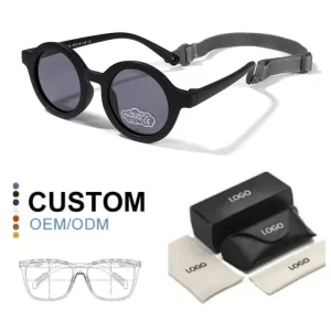 Sunway Eyewear 0 3 Years Silicone TPEE UV400 protection Unbreakable Polarized Toddler Kids Baby Flexible Sunglasses