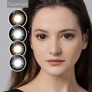 Supersize Colored Contact Lenses, 6-Month Soft Lenses