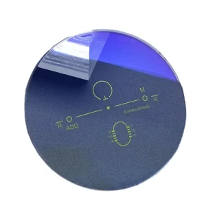 T6 1.56 Photochromic Two-Piece Progressive Resin Optical Lenses HMC UV400
