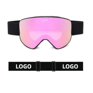TPU Frame Cylindrical Lens Anti-Fog Snowboarding and Skiing Goggles