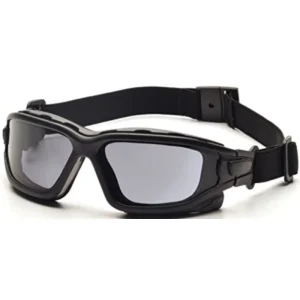 TPU Motocross Clear Protective Z87 Anti-scratch Anti-fog Safety Glasses with Straps