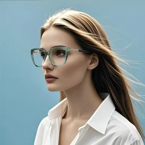TR Frame with CP Temple Women’s Blue-Light-Blocking Optical Frames