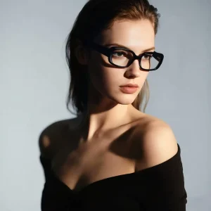 TR Retro Square Unisex Eyeglass Frames