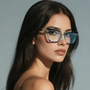 TR90 Cat-Eye Optical Reading Glasses, Women’s, Anti-Blue-Light