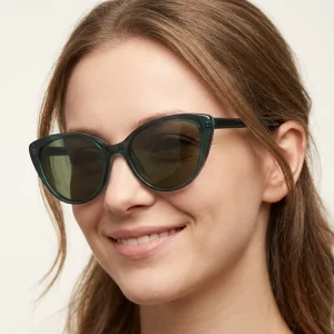 TR90 Clip On Optical Frame Women Cat Eye Eyeglasses 2 In 1 Detachable Sun Clip Custom Logo OEM ODM