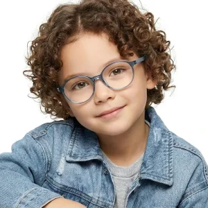 TR90 Flexible Kids Anti-Blue-Light Optical Glasses for Girls and Boys