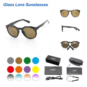 TR90 Frame UV400 Polarized Sunglasses with Rivet Detail