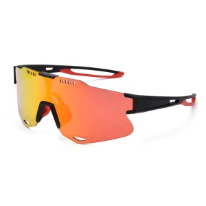 TR90 Frame UV400 Sports Eyewear with Breathable Nose Pad for Marathon Training and Bike Riding