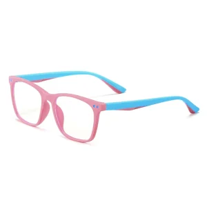 TR90 Kids Glasses Silicone Frames Blue Light Blocking Computer Eyewear Prescription Glasses