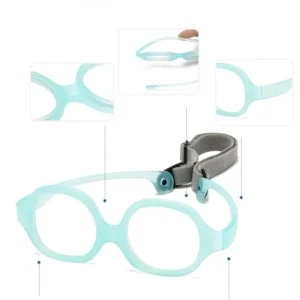 TR90 Kids Optical Eyeglasses Transparent Color Frames for Boys and Girls