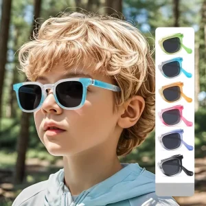 TR90 Kids Polarized Sunglasses for Outdoor Travel